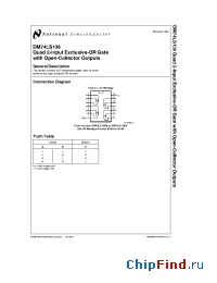 Datasheet DM74LS136 manufacturer National Semiconductor
